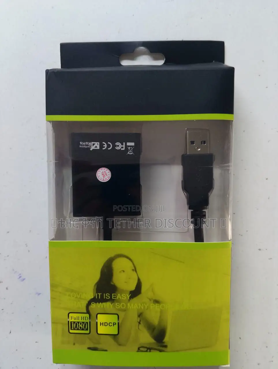 Usb to Hdmi Adapter Covertwr Orignal