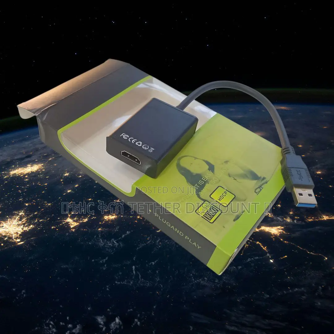 Usb to Hdmi Adapter Covertwr Orignal