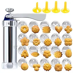 Aluminum Alloy Decorating Nozzle Set 20pcs Cookie Decorating Tool