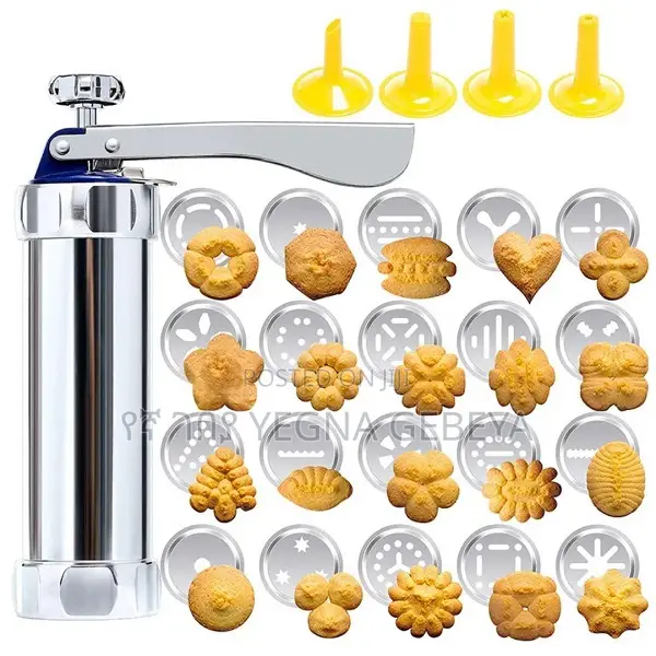 Aluminum Alloy Decorating Nozzle Set 20pcs Cookie Decorating Tool