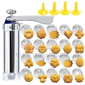 Aluminum Alloy Decorating Nozzle Set 20pcs Cookie Decorating Tool