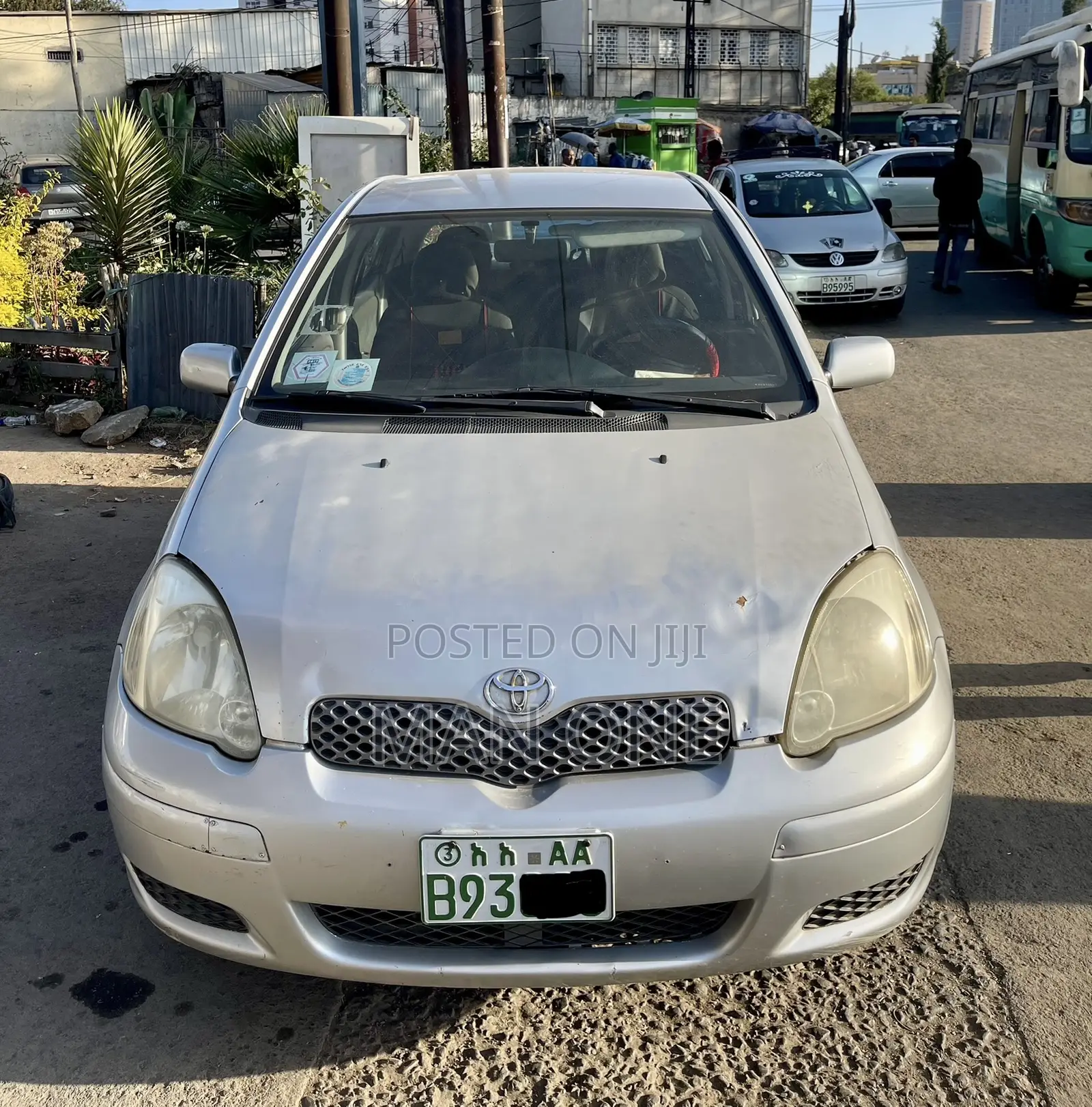 Toyota Vitz 1.0 FWD 3dr 2004 Silver