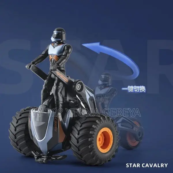 Dual Mode Stunt Racing Rc Car Fy-76 2.4g, Flip Spin Action, Ages 6+