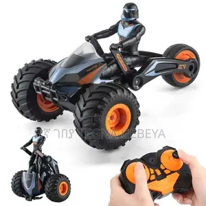 Dual Mode Stunt Racing Rc Car Fy-76 2.4g, Flip Spin Action, Ages 6+