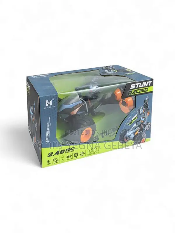 Dual Mode Stunt Racing Rc Car Fy-76 2.4g, Flip Spin Action, Ages 6+