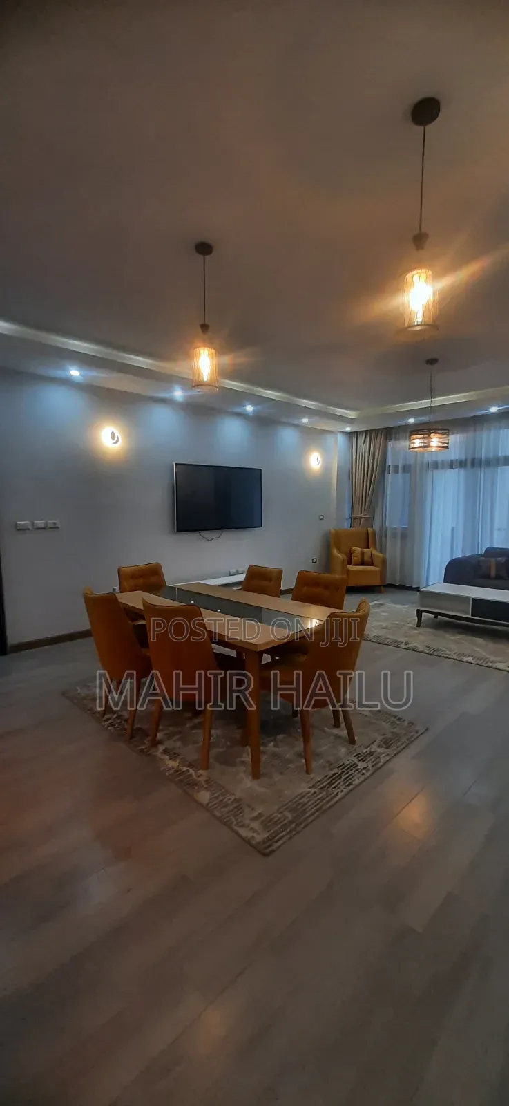 Furnished 3bdrm Apartment in Td, Kirkos for rent