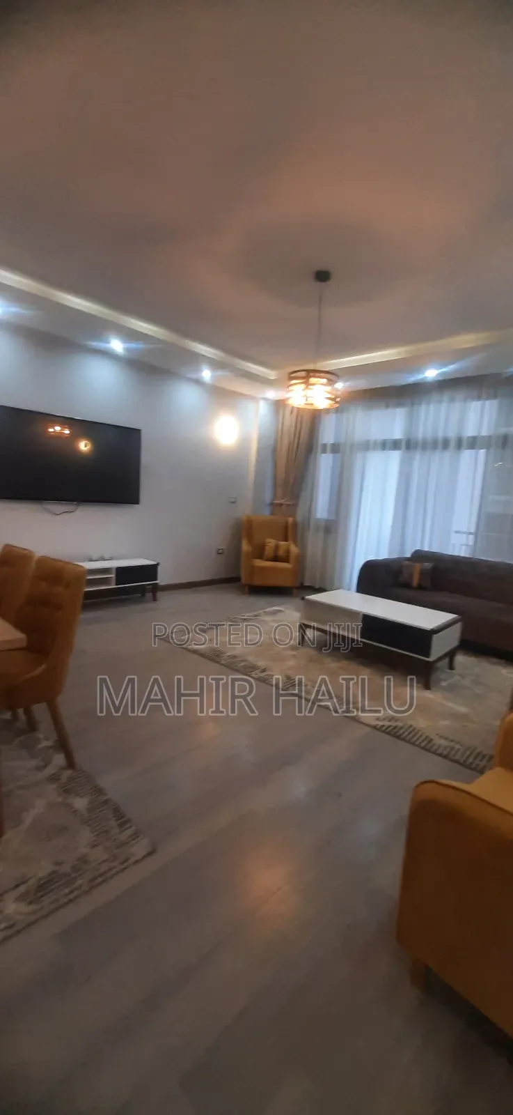 Furnished 3bdrm Apartment in Td, Kirkos for rent