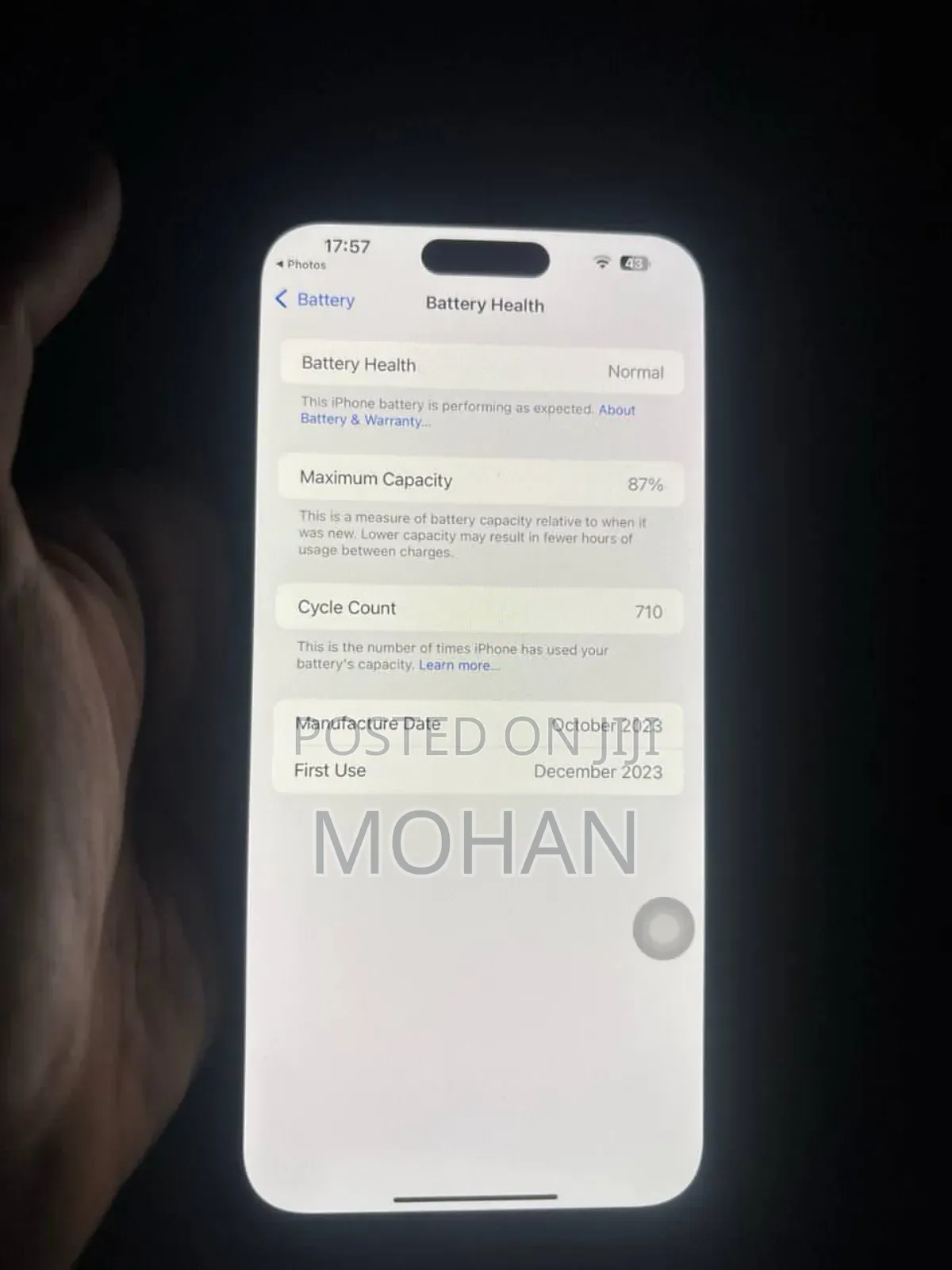 Apple iPhone 15 Pro Max 256 GB Black