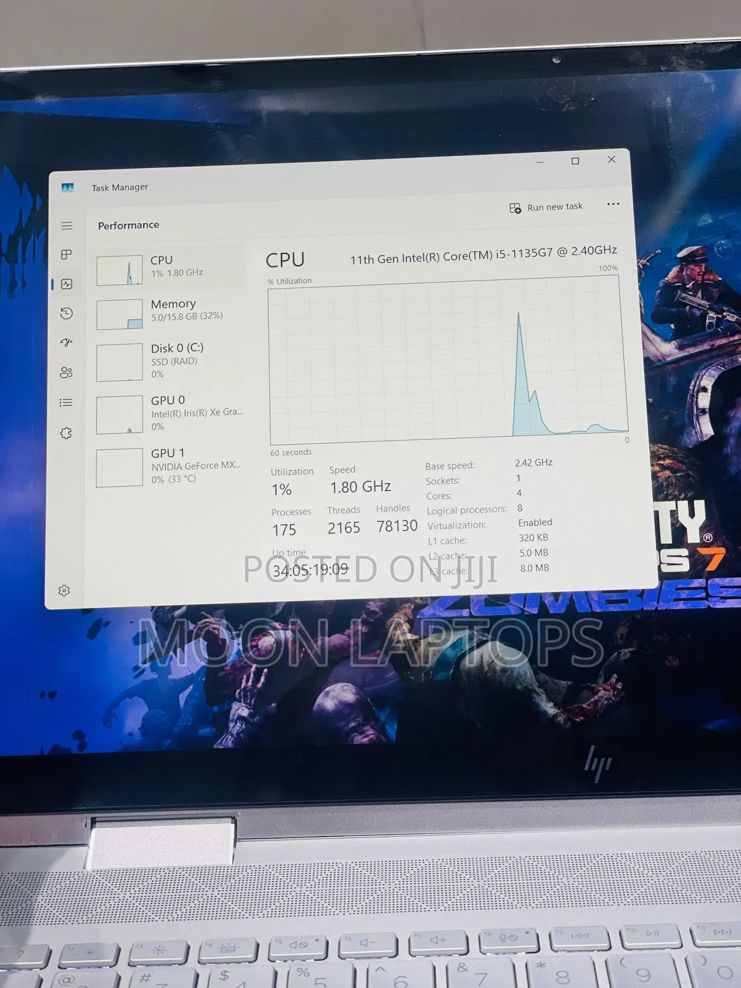Laptop HP Envy 15-Ep0xxx 16GB Intel Core I5 SSD 512GB