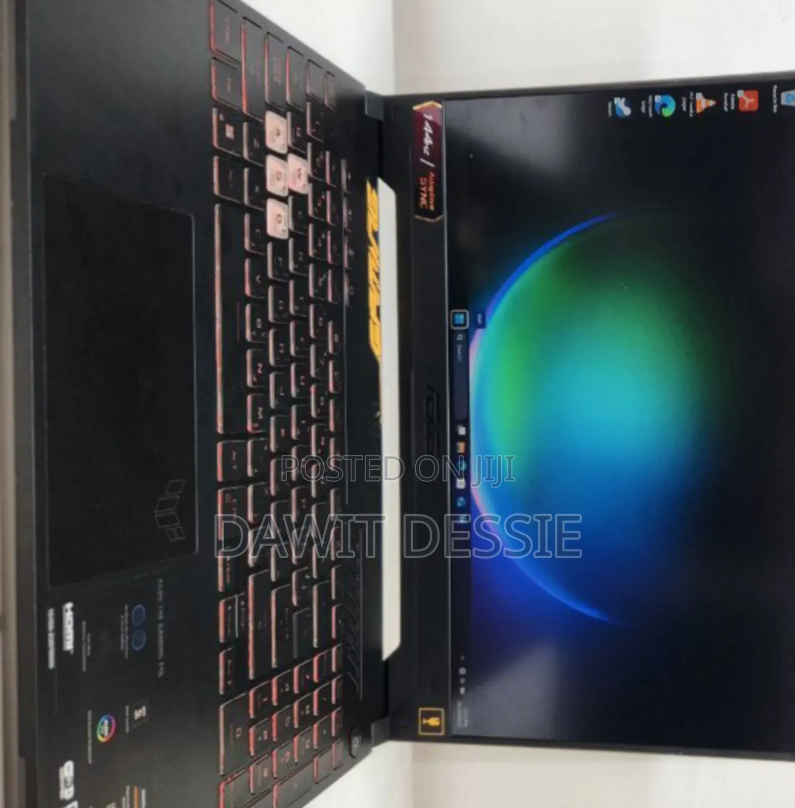 New Laptop Asus TUF Dash F15 16GB Intel Core I7 SSD 512GB