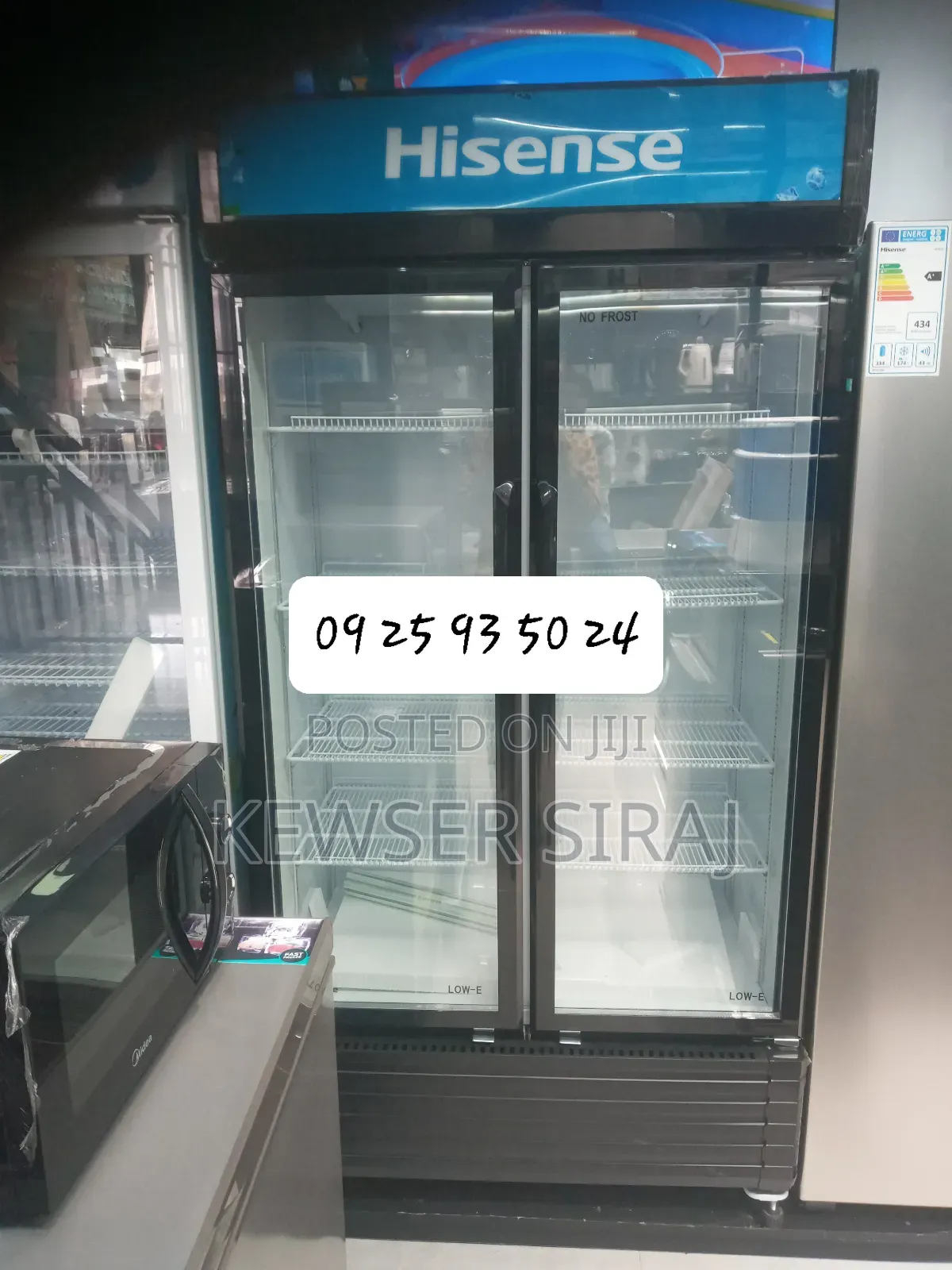 Hisense Display Refrigerator Keep Fresh Back Condonser Out System