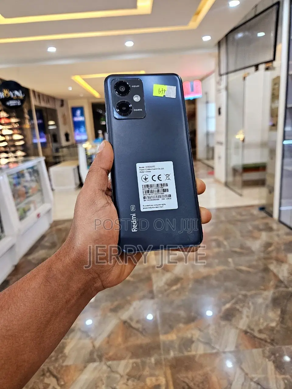 New Xiaomi Redmi Note 12 5G 128 GB Black