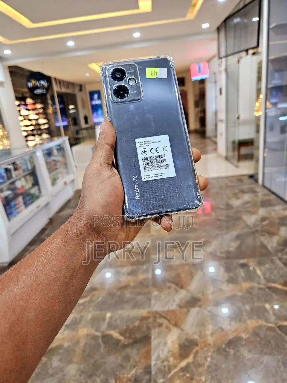 New Xiaomi Redmi Note 12 5G 128 GB Black