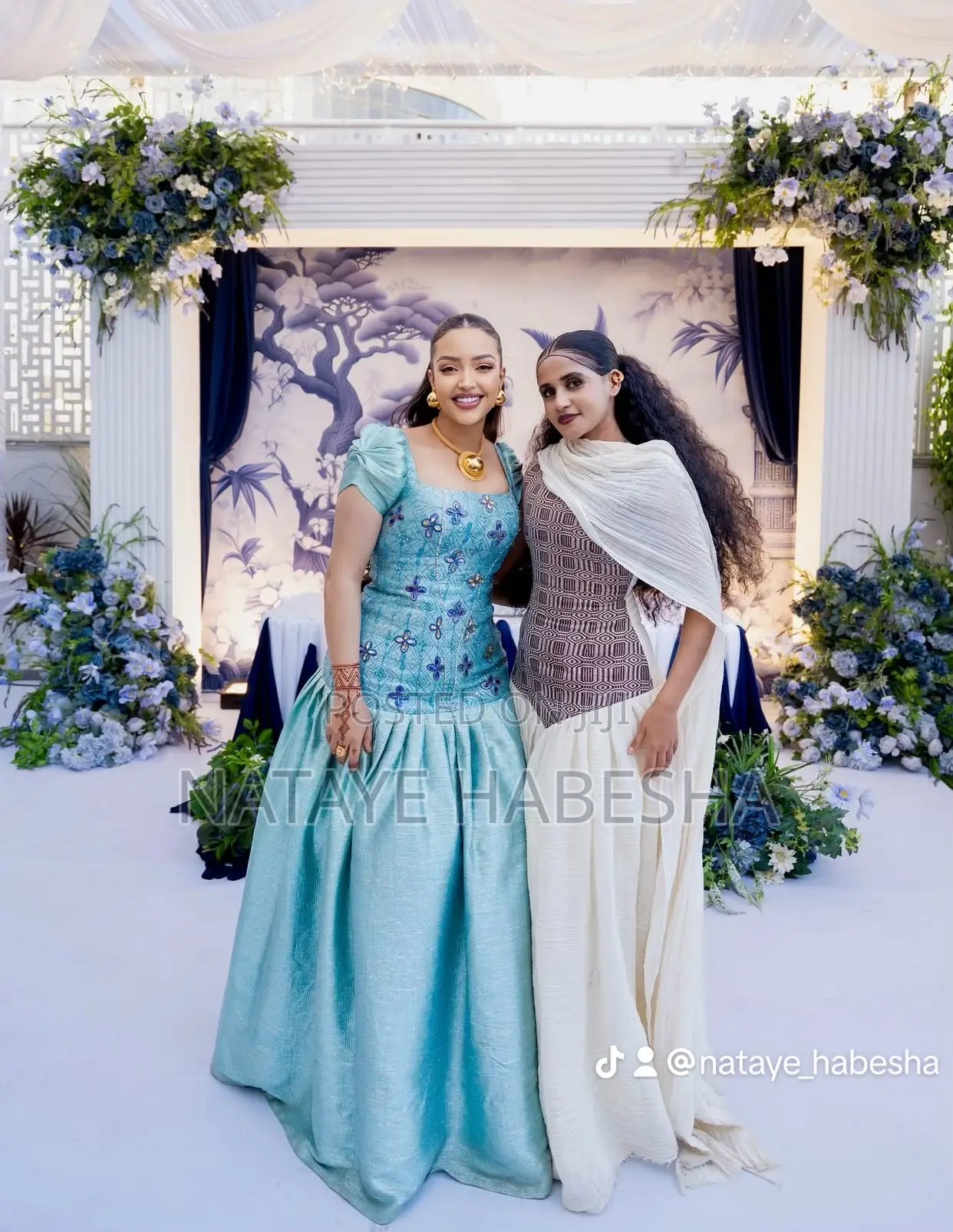 Habesha Kemis Habesha Dress እና ሽፎን የሓበሻ ቀሚስ አልባሳት Traditional Clothes