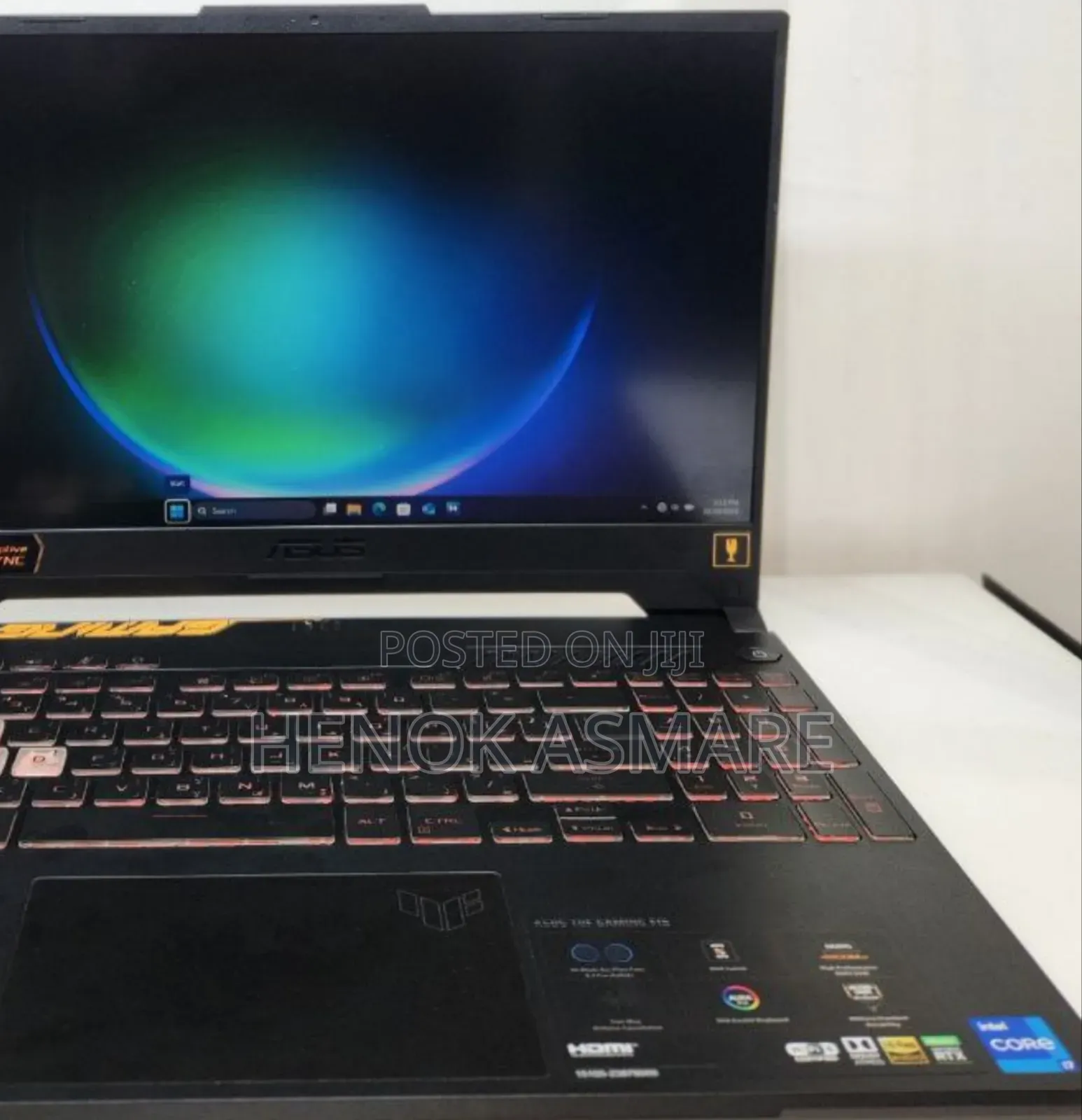 New Laptop Asus TUF Gaming A15 16GB Intel Core I7 SSD 512GB