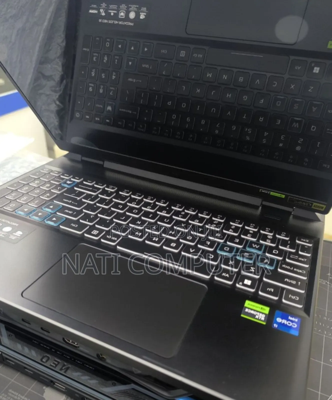 New Laptop Acer Predator Helios Neo 16 32GB Intel Core I9 SSD 1T