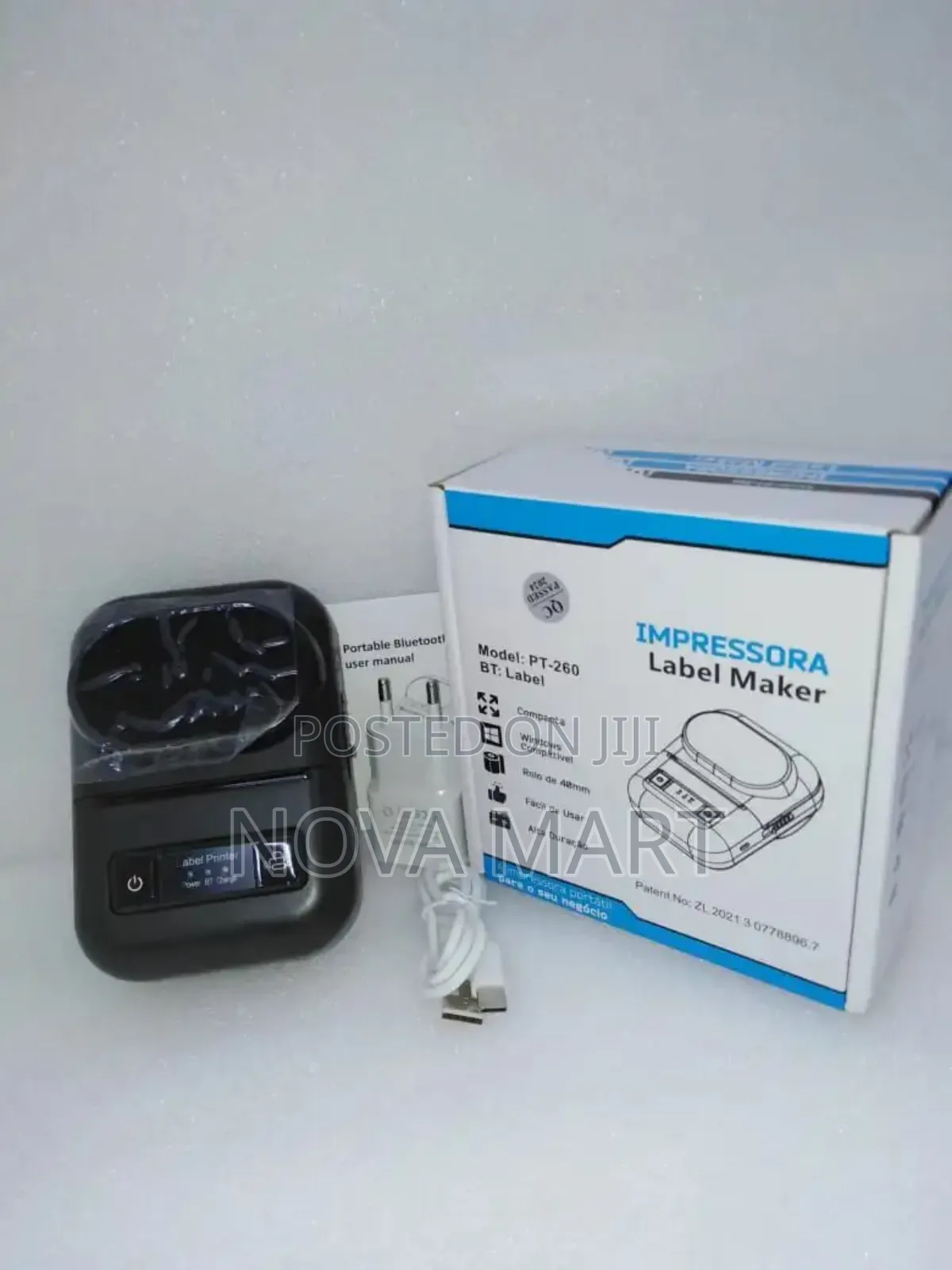 Portable Label Maker Printer