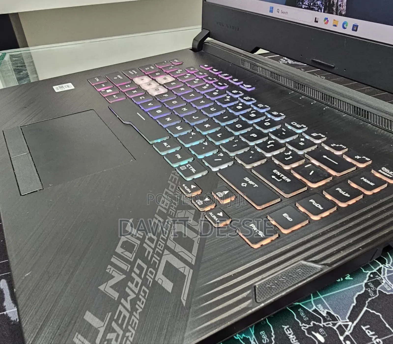 New Laptop Asus ROG Strix G17 24GB Intel Core I7 SSD 1T