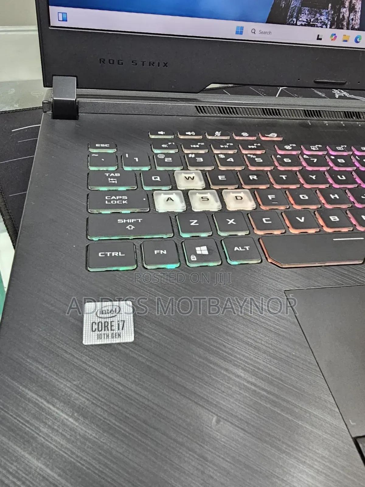 New Laptop Asus ROG Strix G15 8GB Intel Core I7 SSD 512GB