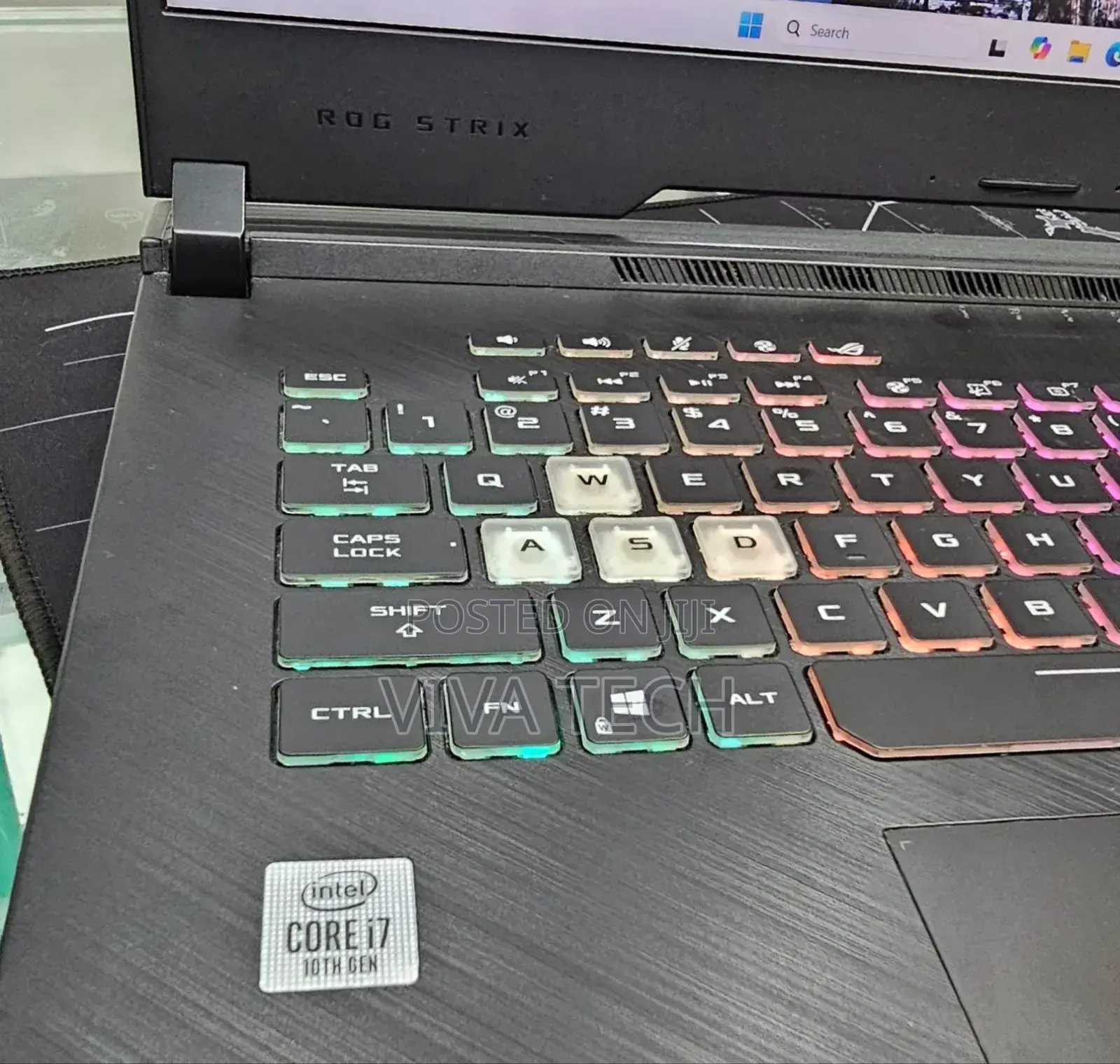 New Laptop Asus ROG Strix G17 24GB Intel Core I7 SSD 1T