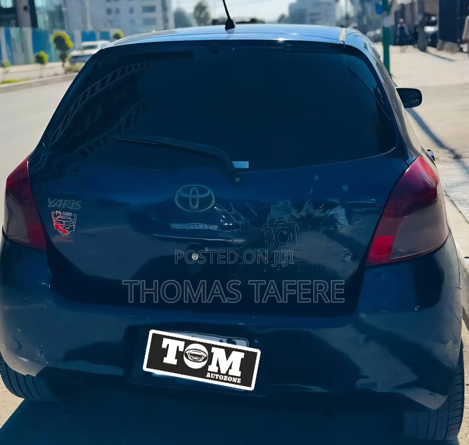 Toyota Yaris 2007 Blue