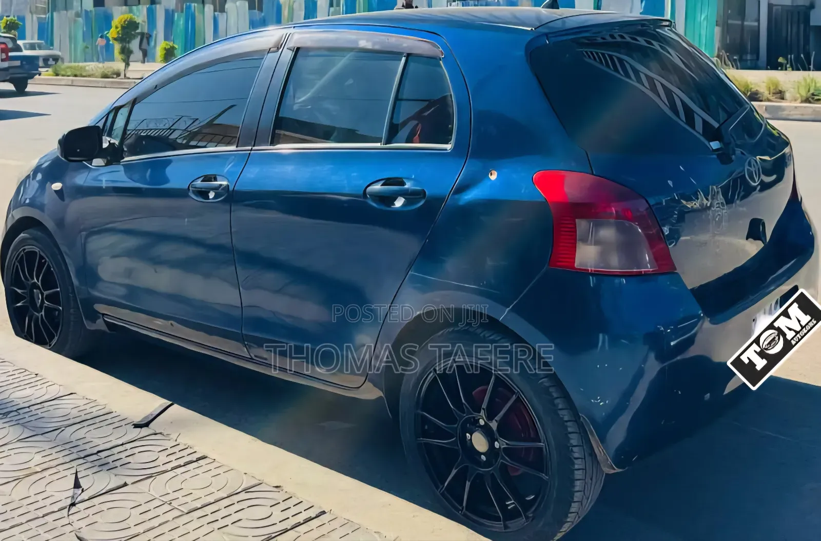 Toyota Yaris 2007 Blue