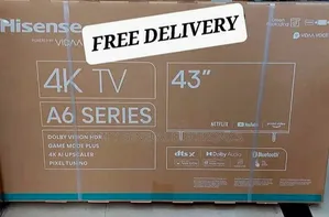 Photo - Hisence 43" A6 Series Uhd Tv Free Delivery 10year Warranty