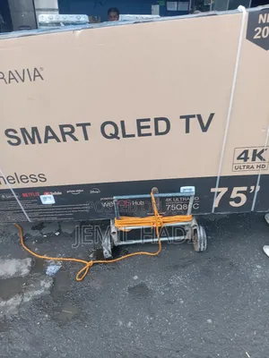 Photo - Bravia Smart Tv 75 Inch Qled Andraid Framelss Nw 2025 Model