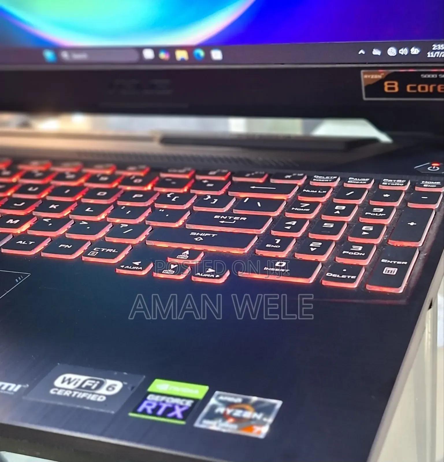 New Laptop Asus TUF Gaming A15 16GB AMD Ryzen 7 SSD 512GB