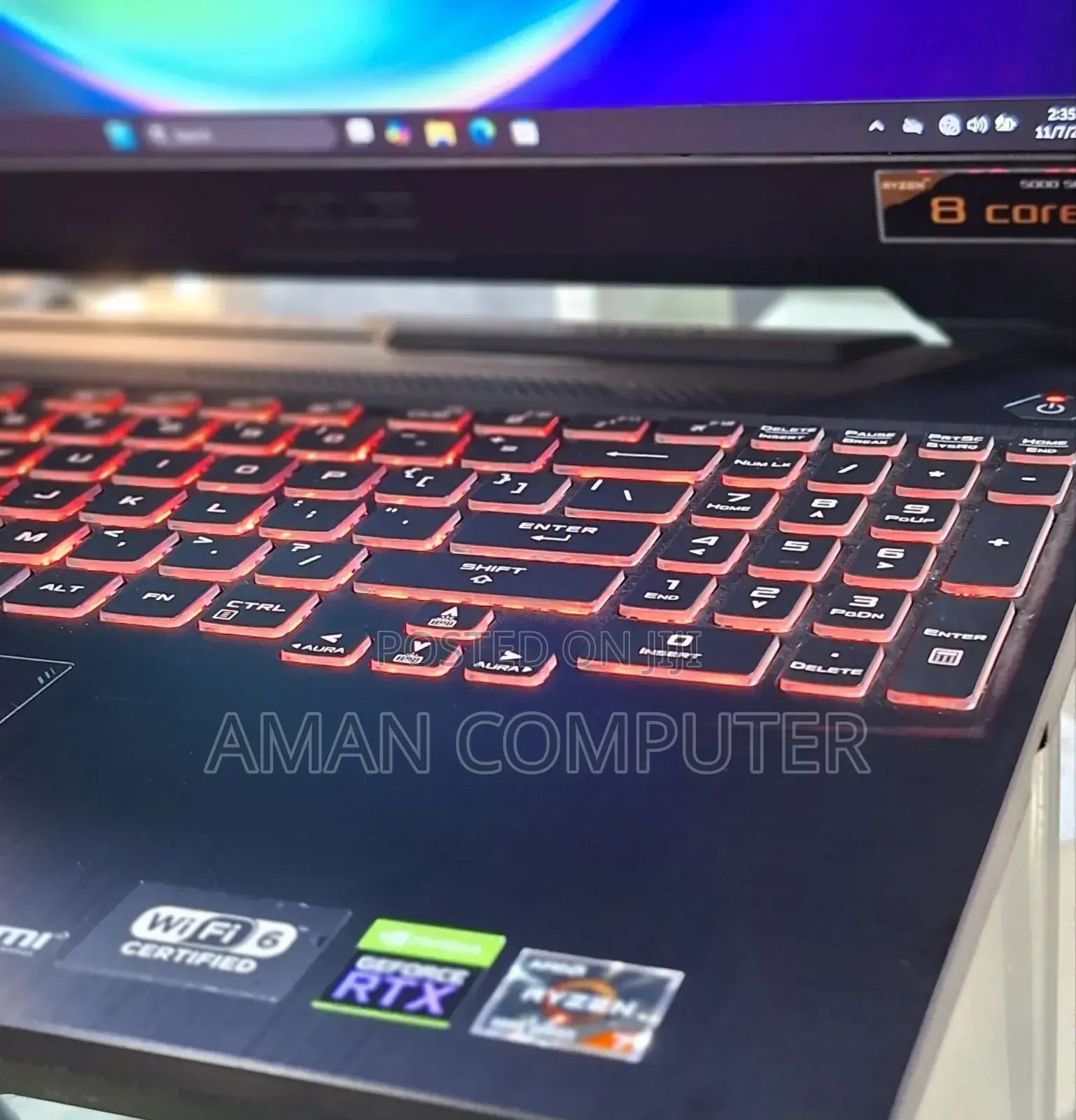 New Laptop Asus TUF Gaming A15 16GB AMD Ryzen 7 SSD 512GB