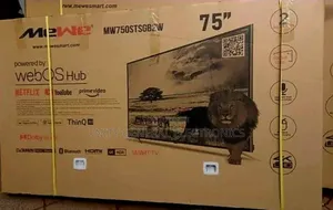 Photo - Mewe 75" Webos Tv 5year Warranty Free Delivery