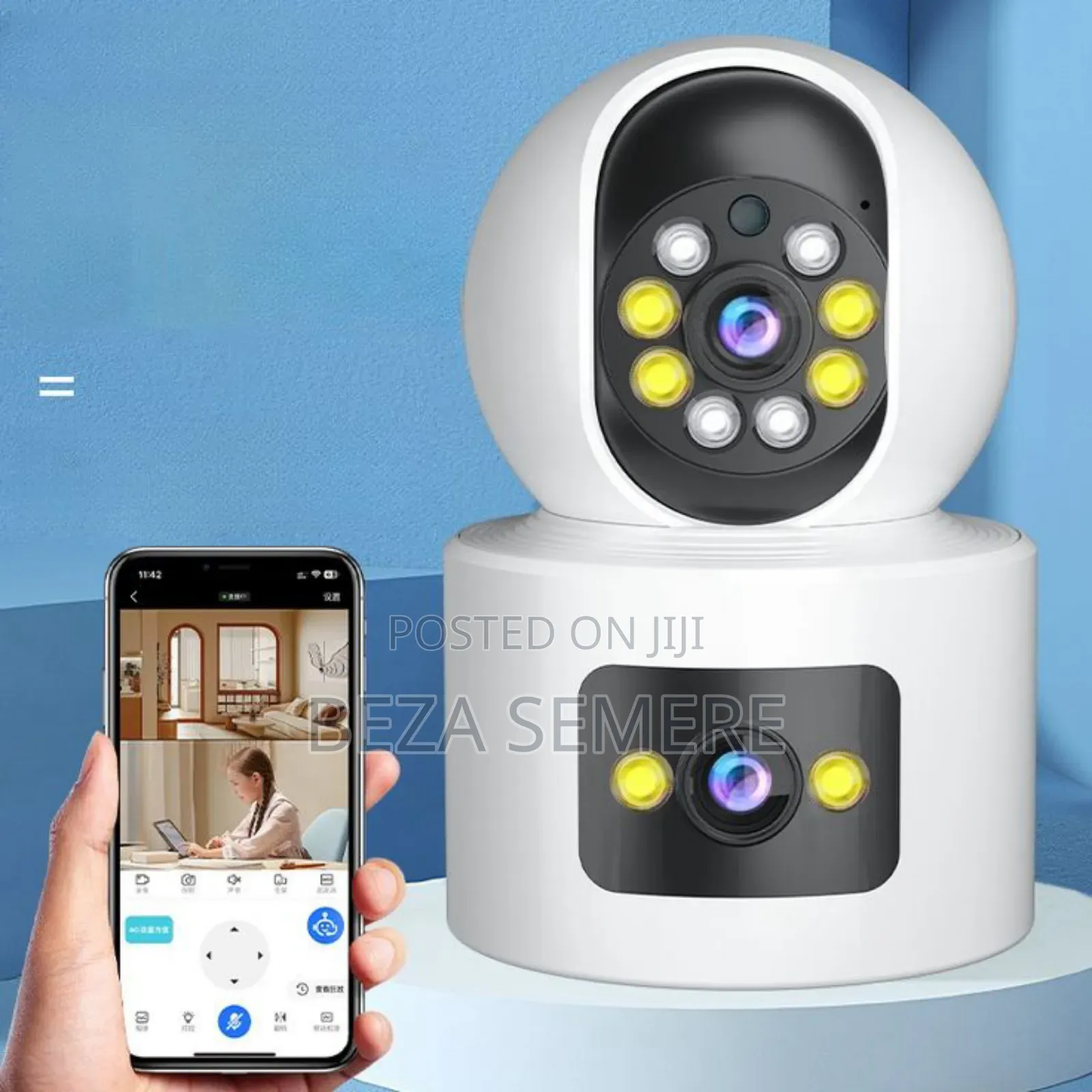 Sim Support Double Lens Camera Multiple