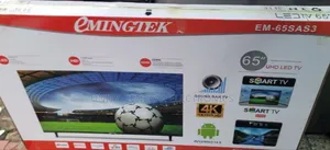 E-Mingtek 65" Uhd Tv New Model Free Delivery