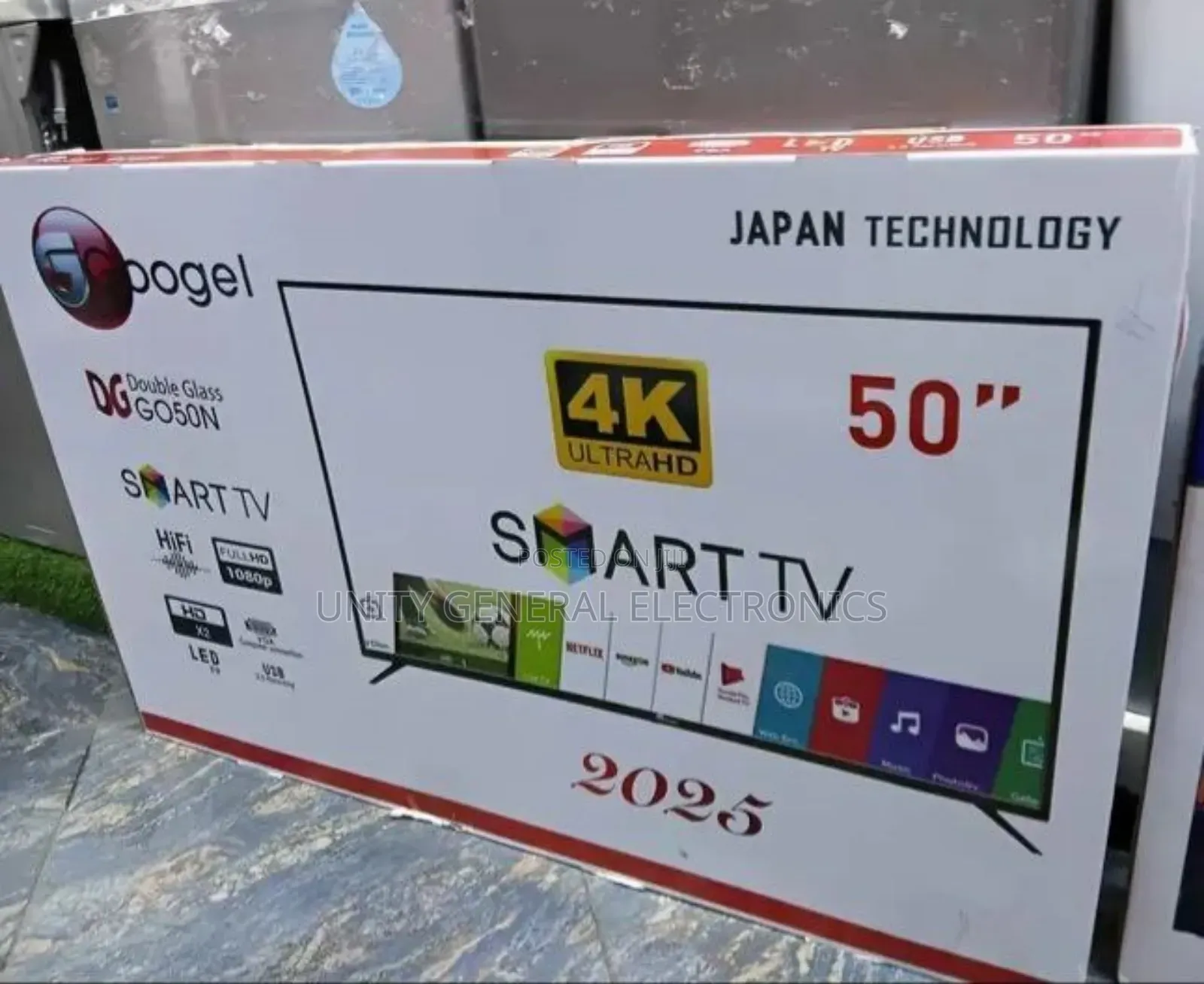 Google 50" Uhd Tv New 2025