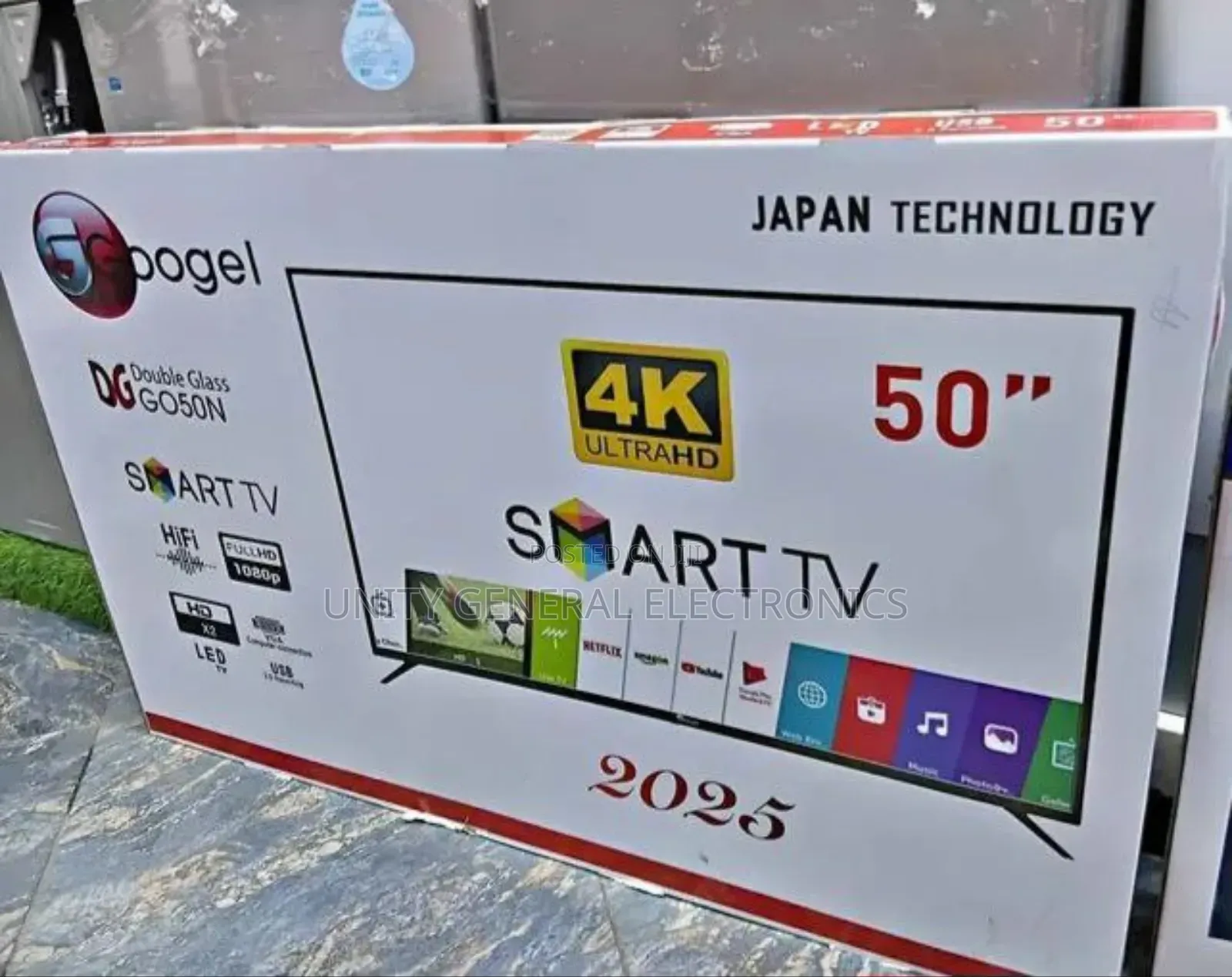 Google 50" Uhd Tv New 2025