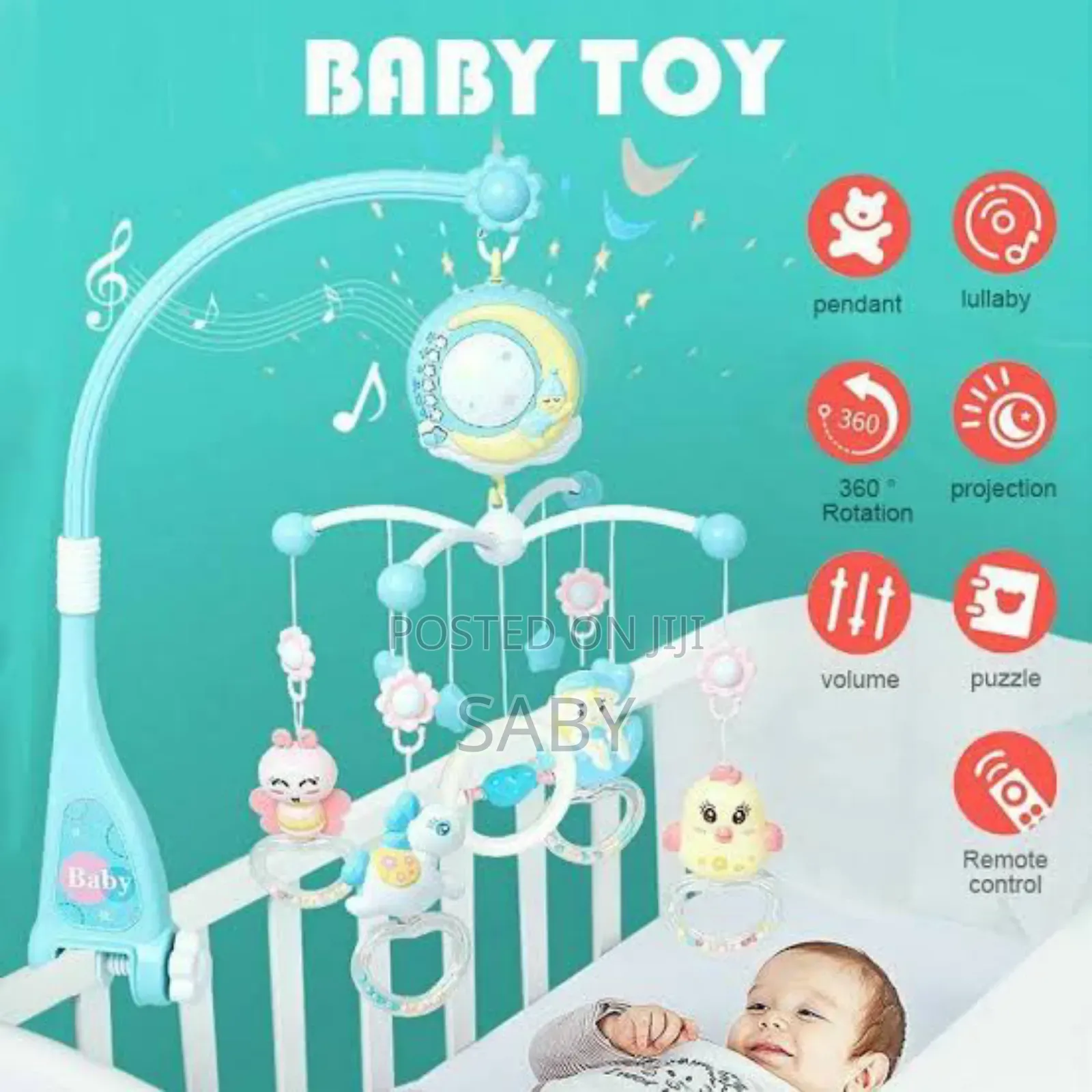 Baby Musical Bed Bell   