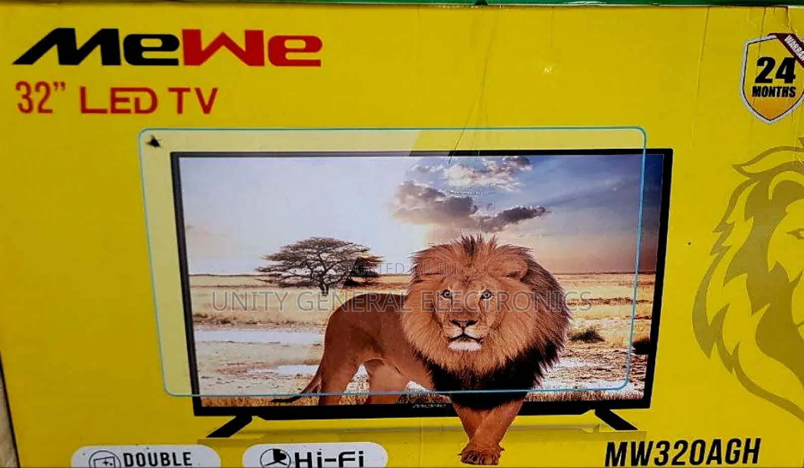 Mewe 32" Smart Tv New Model Free Delivery