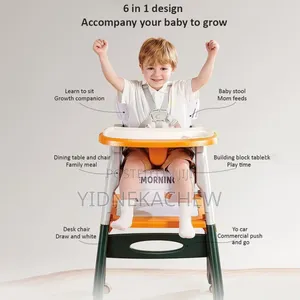 Photo - Baby Chair Study Table(6 in 1)