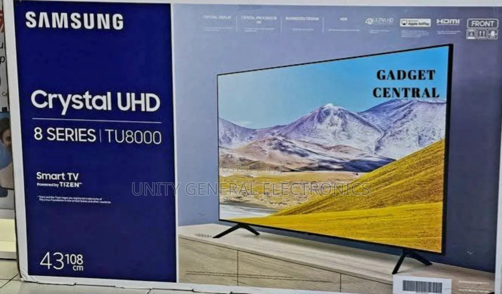Samsung 43" Led Smart Tv ◆ New Model ◆