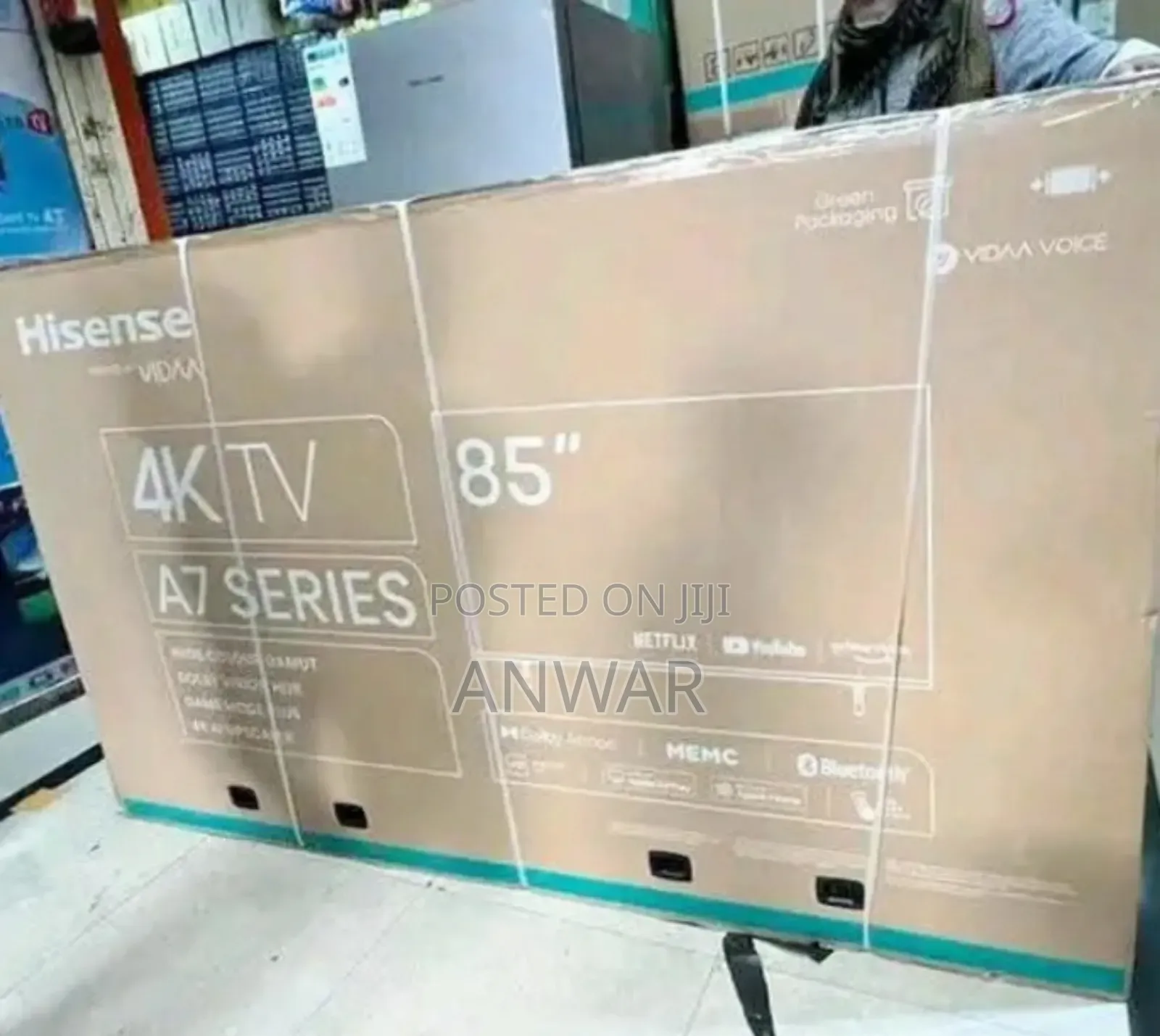 Hisence 85" Tv a-7 Series