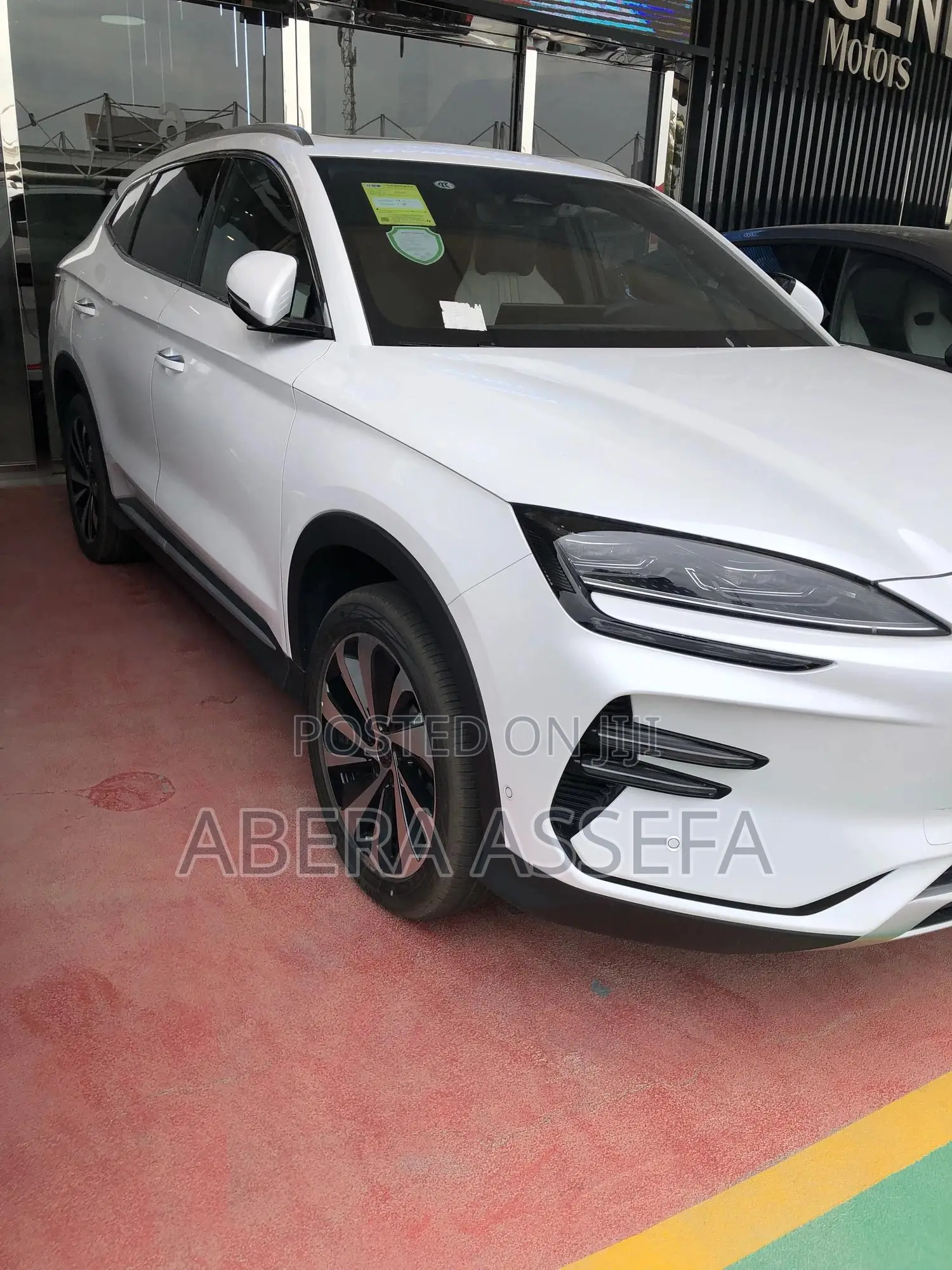 New BYD Song Plus EV FWD 2024 White