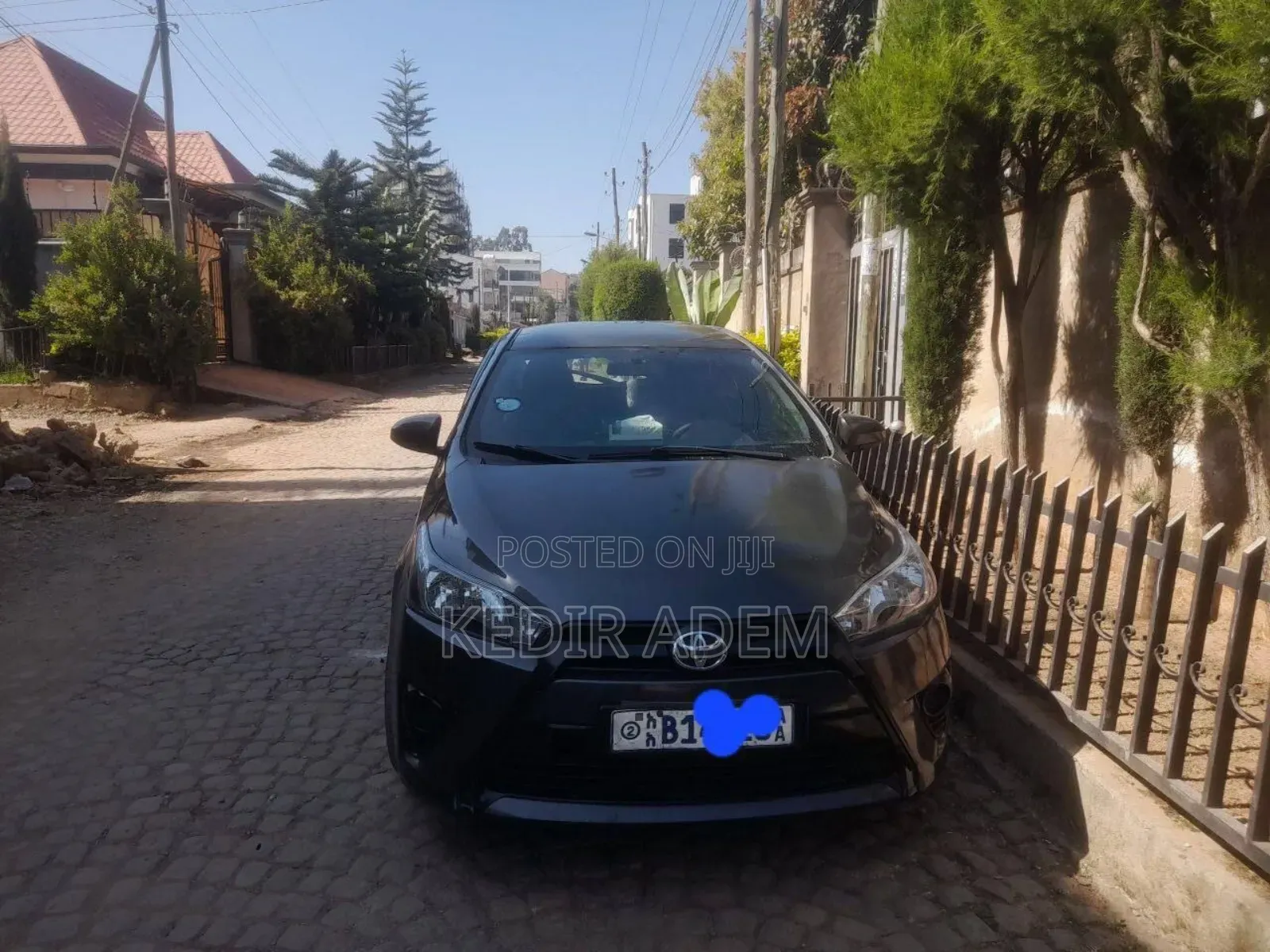 Toyota Yaris 2014 Gray