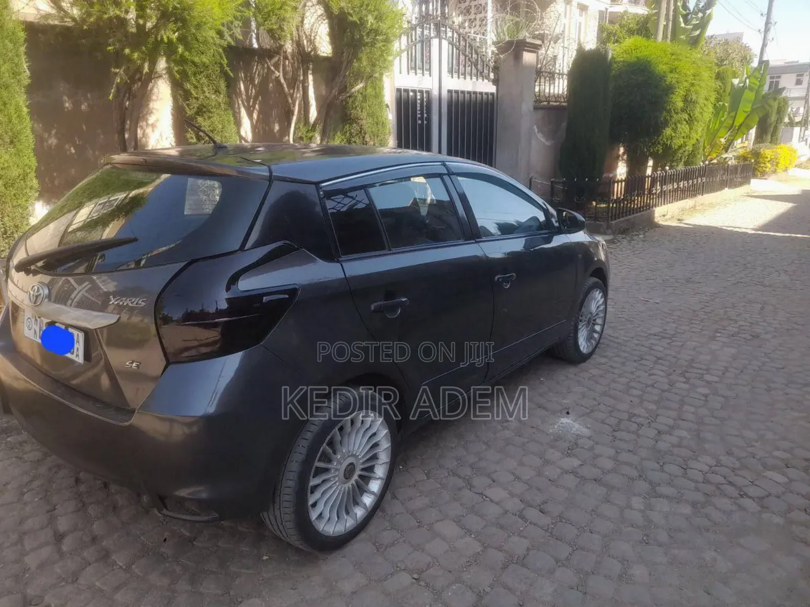 Toyota Yaris 2014 Gray