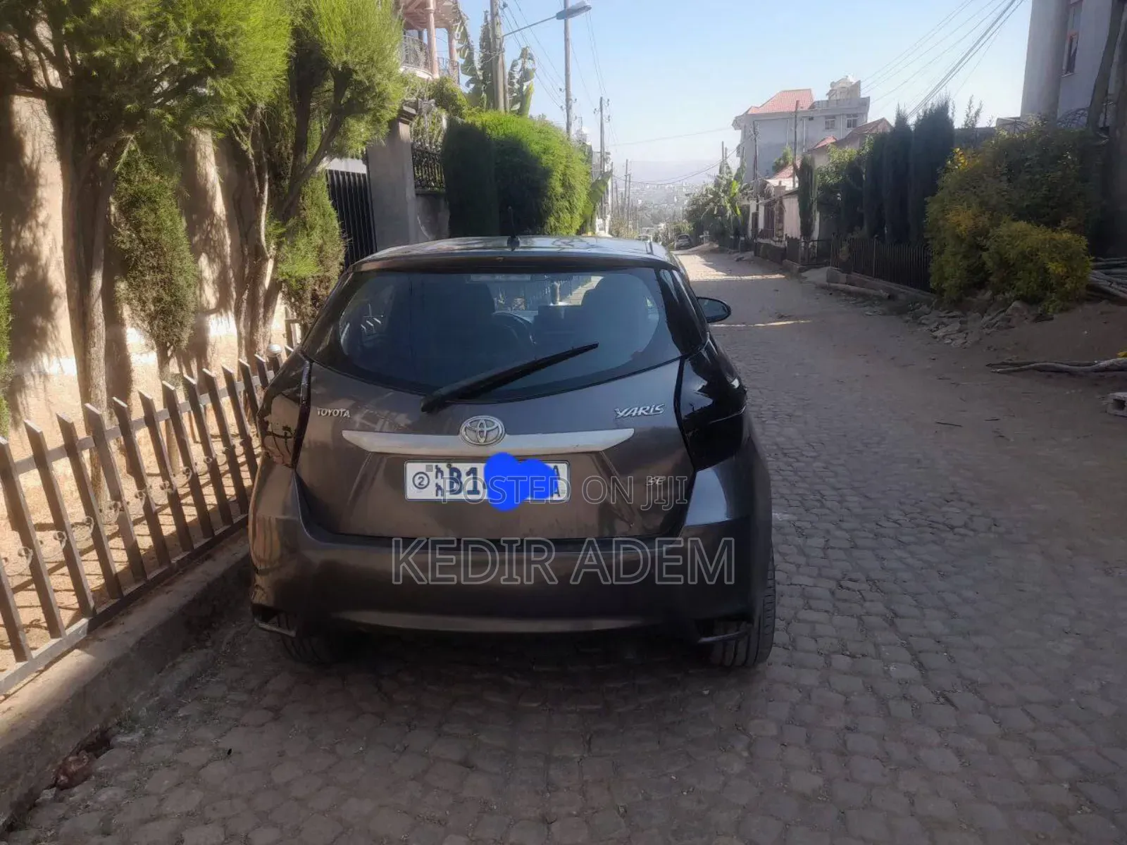 Toyota Yaris 2014 Gray