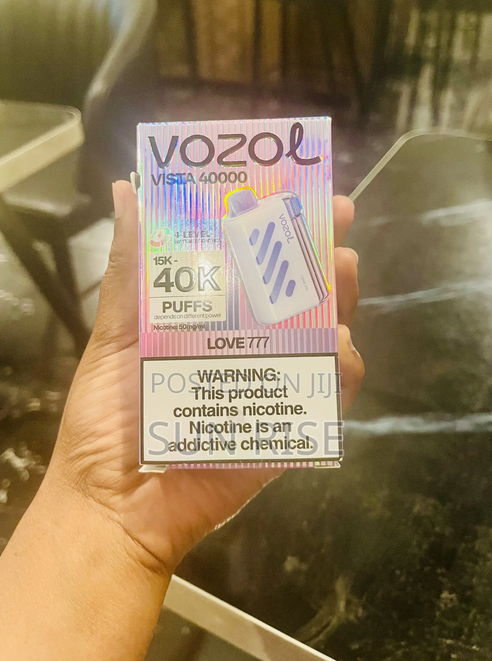 Vozol Vista 40000 Puff Bole Addis Ababa Love 777 Flavor