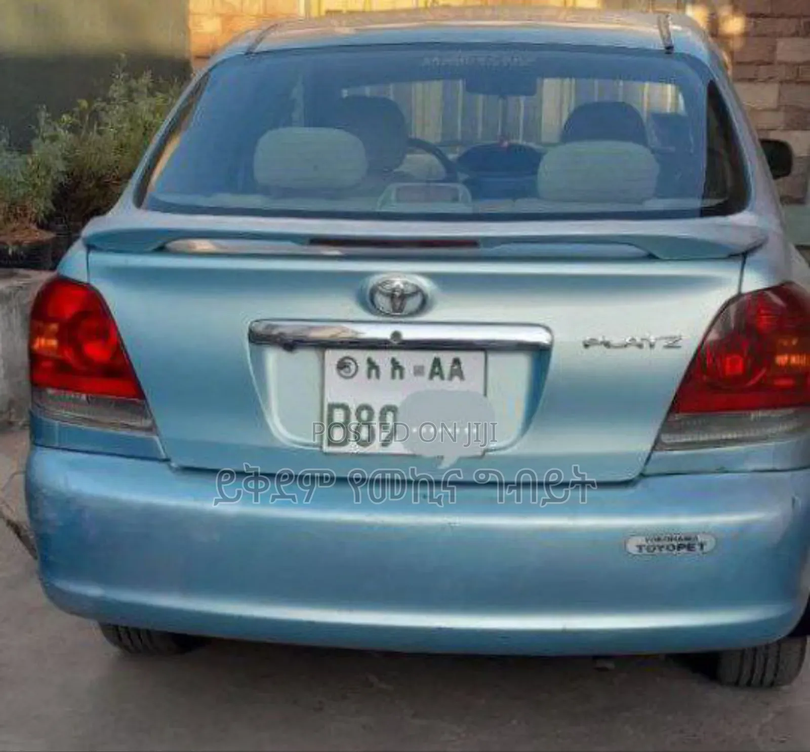 Toyota Platz 2003 Blue