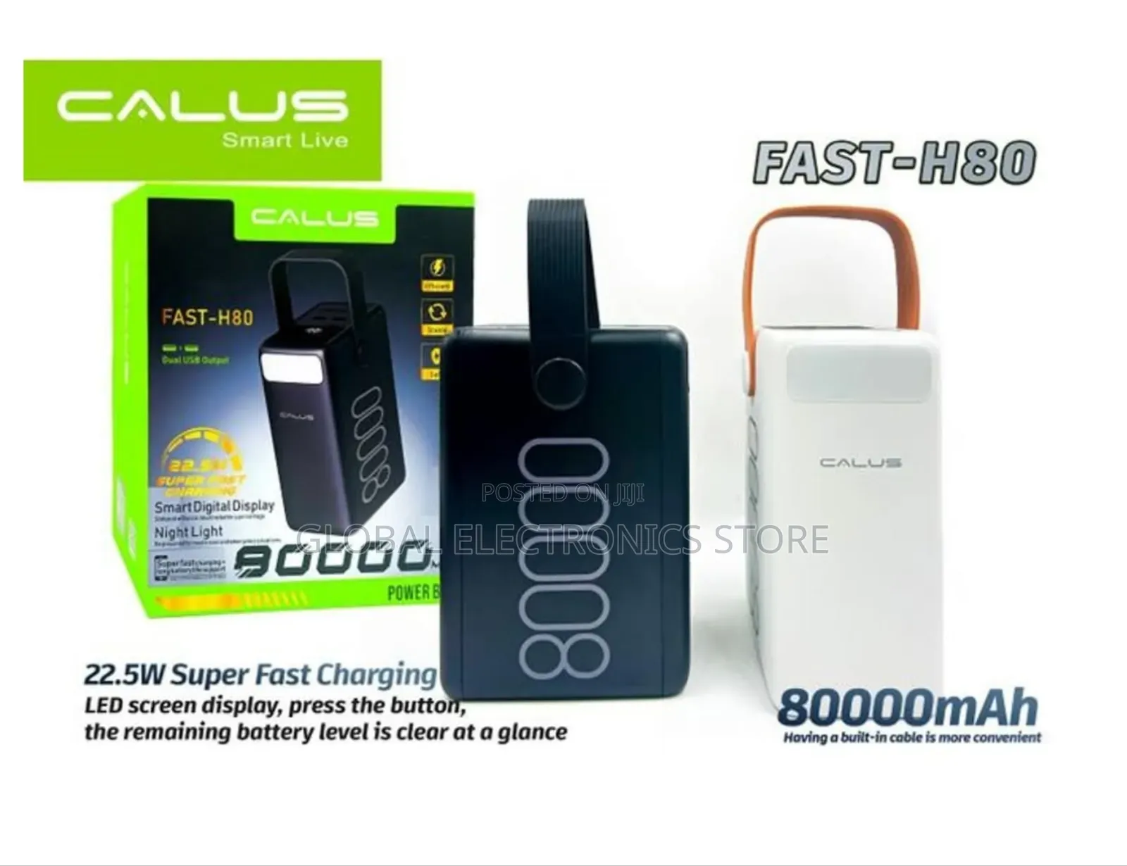 Super Fast Charging 80000 Mah Power Bank