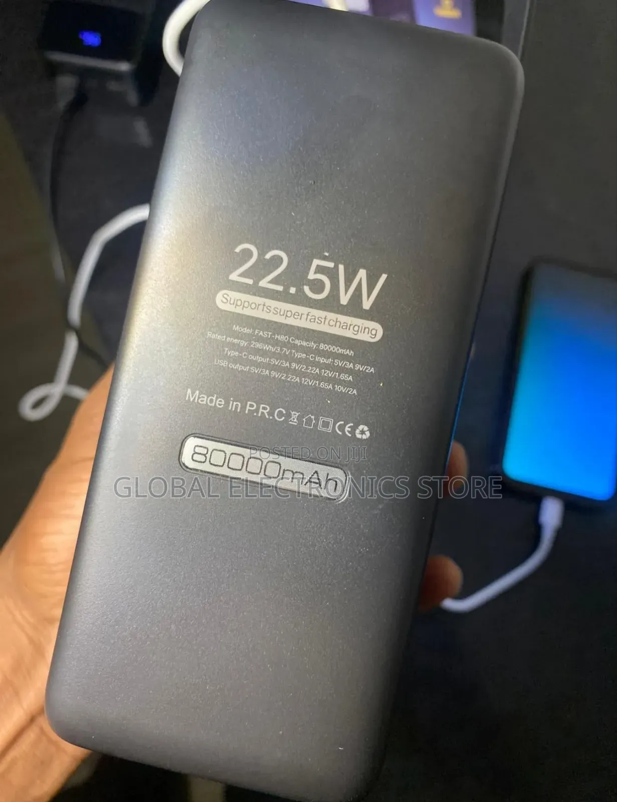 Super Fast Charging 80000 Mah Power Bank