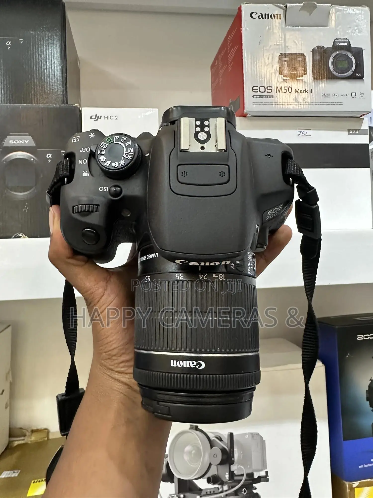 Canon Eos 700d 18-55mm DSLR Camera