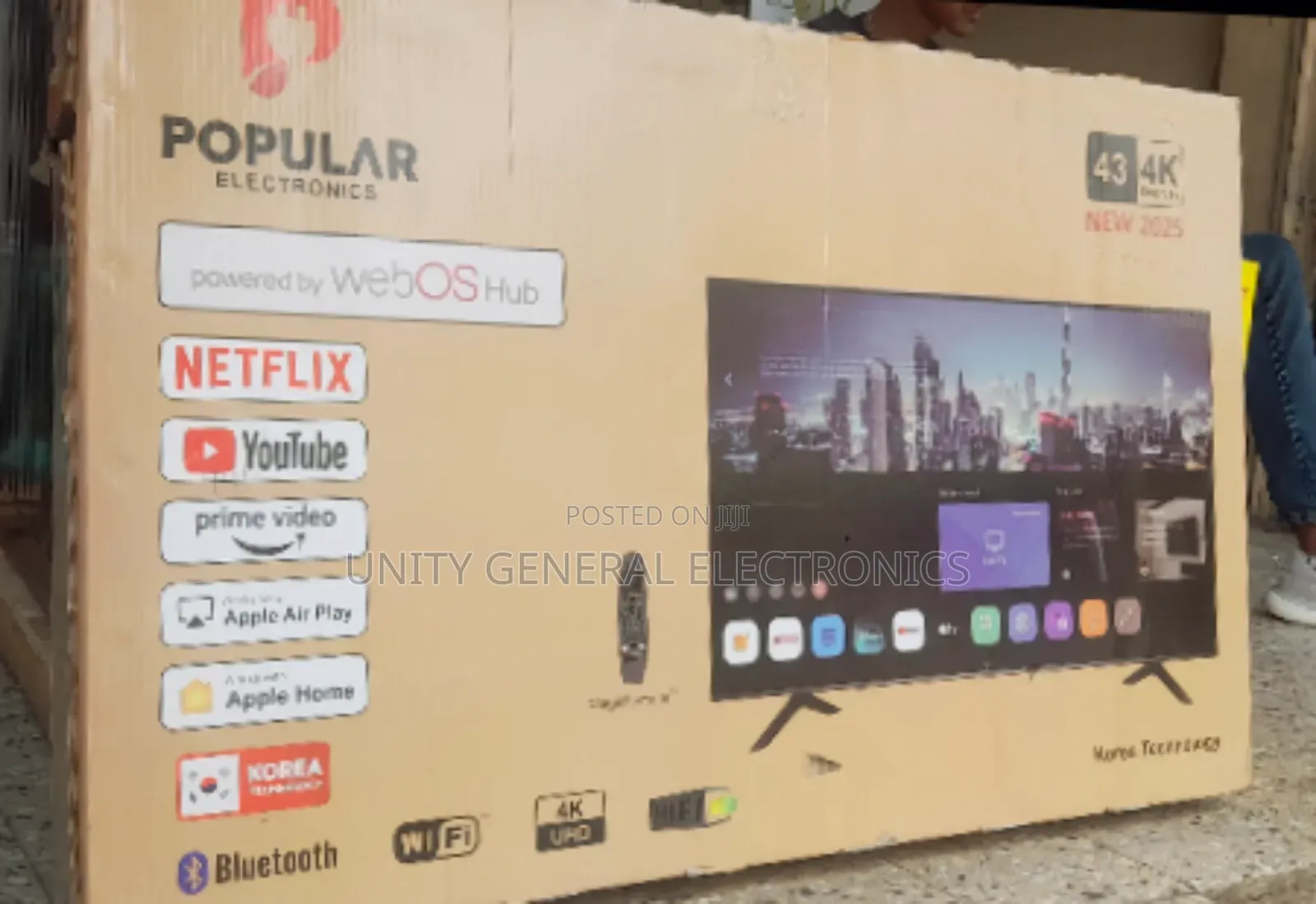 Popular 43" New 2025 Smart Tv